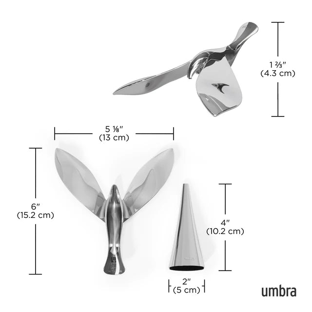 Steel Flying Bird Bottle Opener